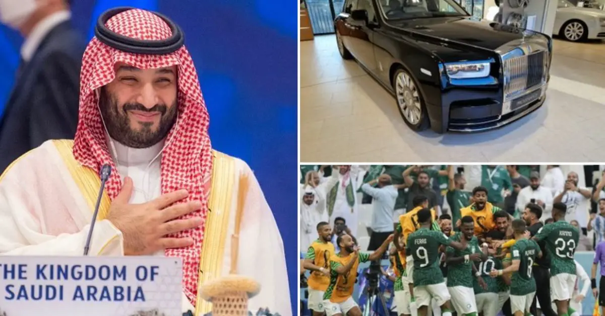 Setiap Pemain Arab Saudi Dapat Rolls Royce Phantom Bernilai Rm Juta