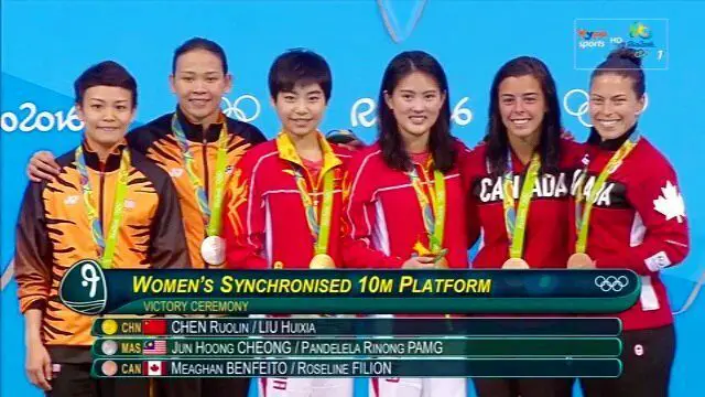 Olimpik Rio 2016 : Pandelela Rinong dan Cheong Jun Hoong Raih Pingat Perak