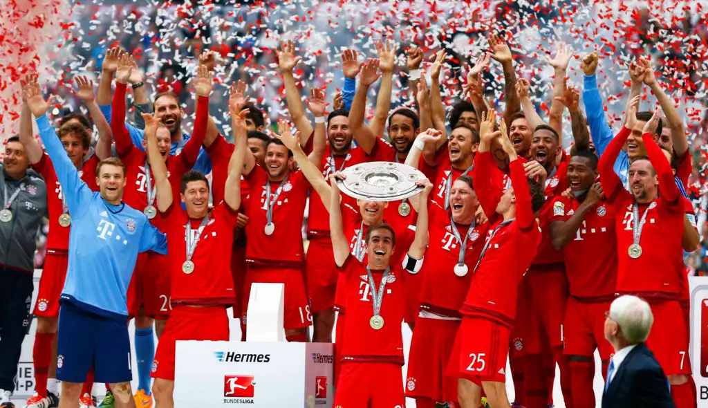 FC Bayern merupakan kelab nombor 1 di Jerman dan mempunyai ahli kelab penyokong yang sangat ramai | Gambar : seagames2015.com